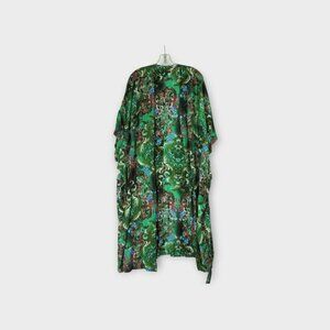Kendall & Kylie Kimono Size XL Emerald Green